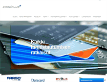 Tablet Screenshot of cardplus.fi